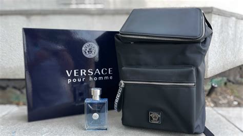 versace shoes in macy's|Macy's Versace perfume with backpack.